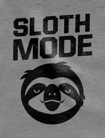 img 3 attached to Funny Sloth Mode Hoodie: Perfect Gift For Women & Teen Girls!