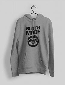 img 1 attached to Funny Sloth Mode Hoodie: Perfect Gift For Women & Teen Girls!