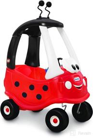 img 4 attached to 🐞 Exclusive Multi-Colored Little Tikes Ladybug Cozy Coupe Ride-On Car - Enhanced for Amazon SEO