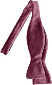 img 1 attached to Stylish Mrs Bow Tie Velvet 🎀 Pre Tied – Quality and Convenience Combined!