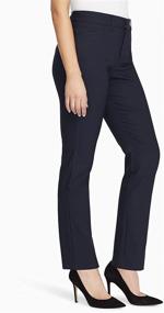 img 3 attached to Gloria Vanderbilt Womens Straight Trouser Women's Clothing ~ Suiting & Blazers