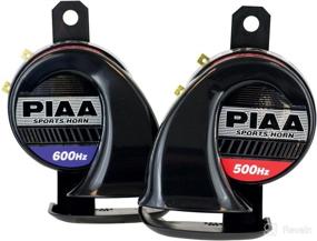 img 2 attached to 🚗 Upgrade Your Vehicle's Horn with the PIAA 85112 Twin Tone Sports Horn - Black