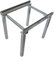 heavy duty ground stand for central air conditioner - jeacent air handler heat pump base logo