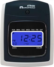 img 3 attached to Efficient Time Tracking Made Easy: Acroprint ATR480 Totalizing Time Clock Bundle