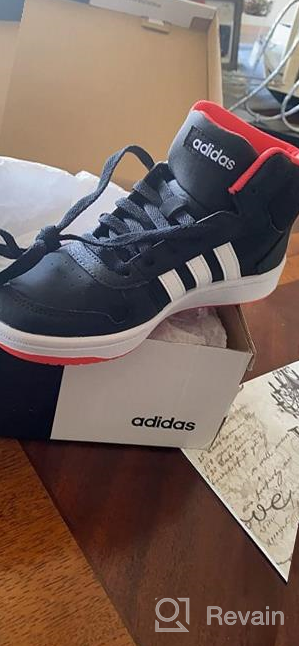 img 1 attached to Adidas Scarlet Hoops Indoor Court 👟 Boys' Shoes - Ideal for Outdoor Activities review by Lenny Sullivan