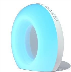 img 4 attached to 🌙 Q-White DailyBody Sound Machine: White Noise Sleep Machine with 30 Soothing Sounds, 12 Colors Night Light, Adjustable Volume, and Easy Operation – Enhance Sleep Quality, Relaxation, and Stylish Décor