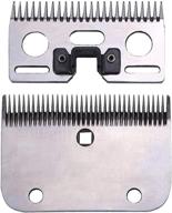 takekit horse clippers replacement blades - detachable stainless steel 35-teeth universal blades for professional horse grooming clippers логотип