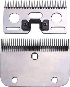 img 2 attached to TAKEKIT Horse Clippers Replacement Blades - Detachable Stainless Steel 35-Teeth Universal Blades for Professional Horse Grooming Clippers