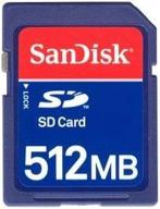 so sandisk 512mb special purch logo