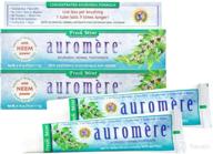 freshmint auromere ayurvedic toothpaste logo