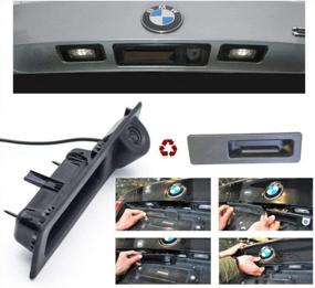 img 3 attached to Повысьте безопасность своего BMW с помощью TheCoolCube CCD HD Камера на ручке багажника автомобиля - вид сзади и резервная копия парковки для F10 F11 F25 F30 X5 X1 &amp; More (2011-2015)