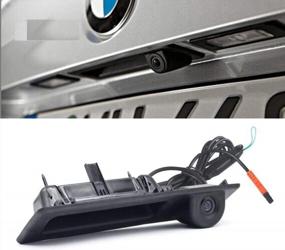 img 4 attached to Enhance Your BMW'S Safety With TheCoolCube CCD HD Car Trunk Handle Camera - Rear View & Parking Backup For F10 F11 F25 F30 X5 X1 & More (2011-2015)