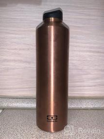 img 5 attached to monbento MB Steel Black Onyx Insulated Water Bottle: Leak-Proof & 17 Oz Stainless Steel Bottle