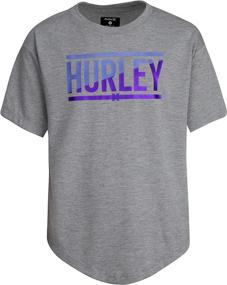 img 3 attached to 👚 Shop Now: Trendy Hurley Girls Graphic T-Shirt, X Large - Girls' Clothing - Tops, Tees & Blouses