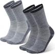rtzat merino wool hiking socks - thermal, moisture wicking & cushioned for outdoor activities logo