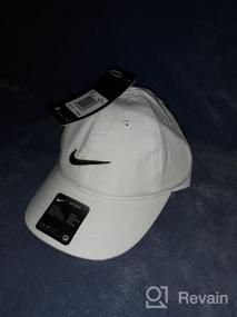 img 4 attached to 🧢 Kids' NIKE Baseball Toddler Adjustable Anthracite Boys' Accessories: Stylish Hats & Caps for Little Athletes