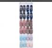progo over-the-door organizer with 24 clear pockets for shoes, pantry, kitchen, and bathroom storage - 63"x19.5 logo