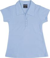 tobeinstyle girls uniform shirt: stylish buttoned top for girls' clothing - tops, tees & blouses logo