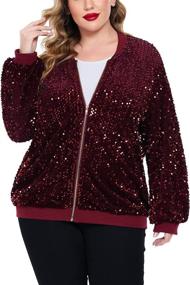 img 1 attached to ✨ Sequin Sparkle Jackets for Women - Shop the Latest Coats, Jackets & Vests at INVOLAND Women's Clothing