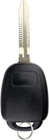 img 1 attached to 🔑 Keyless Entry Remote Key Fob Combo for 14-16 Toyota Prius C, 13-15 Toyota Rav4 with 3 Buttons - HYQ12BDM, HYQ12BEL, 1551A-12BDM