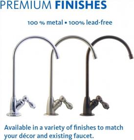 img 1 attached to Aquasana 3-Stage Under Sink Water Filter System - 99% Chlorine Filtration & Oil-Rubbed Bronze Faucet - AQ-5300.62