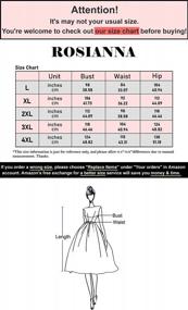 img 3 attached to Плюс-сайз мини-платье с открытыми плечами и оборками для женщин - ROSIANNA