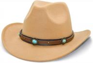 women's western cowboy hat - lisianthus wide brim style logo