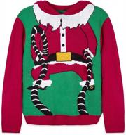 women's festive ugly christmas sweater by qualfort logo