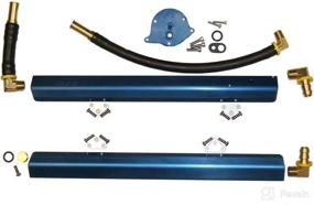 img 3 attached to Ford 5.0L BBK 5010 High-Flow Billet Aluminum Fuel Rail Kit - Boost Performance