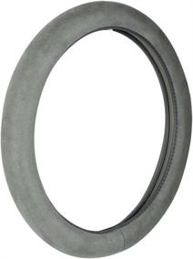 img 4 attached to 38552P Road Pilot Ultra-Soft Molded Steering Wheel Cover in Grey - Custom Accessories