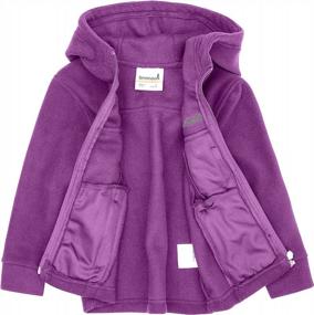 img 1 attached to Cozy Zip Up Hoodie Fleece Jacket For Toddler Boys And Girls By Snonook