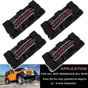 img 3 attached to Paracord Handmade 1955 2021 Wrangler Unlimited Exterior Accessories