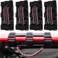 paracord handmade 1955 2021 wrangler unlimited exterior accessories logo