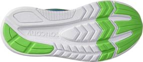 img 1 attached to 👟 Saucony Kinvara Turquoise Little Girls' Athletic Shoes