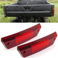 upgrade your polaris ranger with hecasa tail light lamps - 2009-2016 compatible pair, replacement for part #2411099 logo