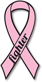 img 3 attached to 🎗️ Pink Breast Cancer Awareness Ribbon Car Magnet Decal - Durable Waterproof Design