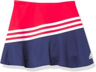 adidas girls sport skort white girls' clothing ~ skirts & skorts logo