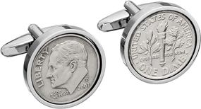 img 4 attached to 11Th Wedding Anniversary Mint Cufflinks