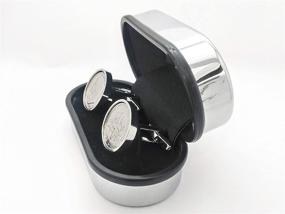 img 2 attached to 11Th Wedding Anniversary Mint Cufflinks