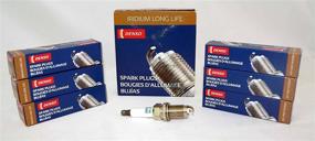 img 4 attached to 🔥 Enhance Performance with DENSO # 3422 Iridium LONG LIFE Spark Plugs - SKJ16DR-M11 (6 PCS NEW)