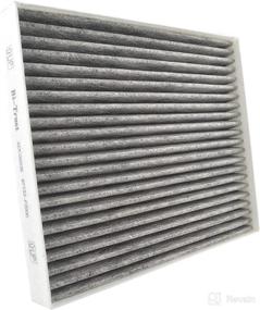 img 2 attached to 🚗 CF12058 Bi-Trust Activated Carbon Cabin Air Filter Replacement for Hyundai Accent (2018-2020), Elantra (2017-2020), Kia Forte (2019-2020)