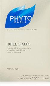 img 2 attached to Увлажнение и питание волос с помощью PHYTO Huile D'Ales - средство для глубокого увлажнения и питания волос - 0,33 жидк. унции.