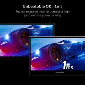 img 1 attached to Innocn 13.3-Inch Portable USB-C OLED Monitor - Editing Friendly with 60Hz and 1MS Refresh Rate for Mac and PC - Model 13K1F