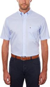 img 3 attached to Upgrade Your Style with Tommy Hilfiger Sleeve Button Down Riviera Shirts for Men