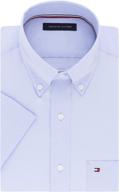 upgrade your style with tommy hilfiger sleeve button down riviera shirts for men logo