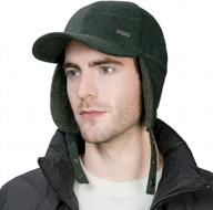 unisex elmer fudd winter trapper hunting ski hat baseball cap 54-62cm by jeff & aimy logo