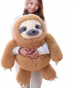 img 4 attached to Winsterch'S 27.5 Inch Giant Sloth Teddy Bear: Perfect Gift For Kids, Birthdays, And Valentine'S Day