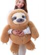 winsterch's 27.5 inch giant sloth teddy bear: perfect gift for kids, birthdays, and valentine's day logo