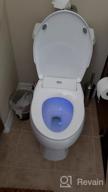 img 1 attached to Bio Bidet Slim One Bidet Toilet Seat, Round, White review by John Wood