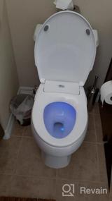 img 8 attached to Bio Bidet Slim One Bidet Toilet Seat, Round, White